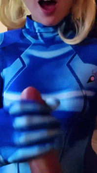 Samus Gives You a Real Blowjob