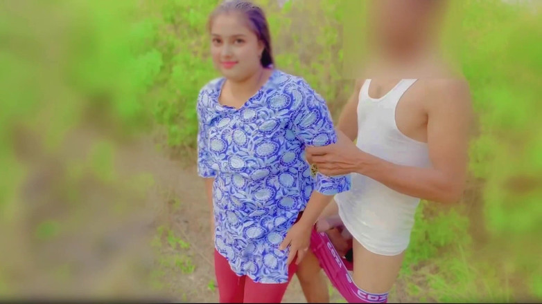 Fuckkkker: Indická desi vesnická dívka a její BF Žhavý sex v džungli,...