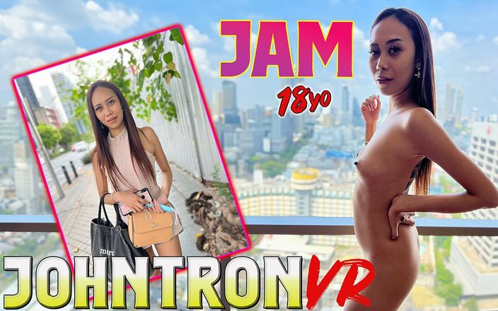 JohnTronVR: 18 साल की थाई टॉप मॉडल को उसके पहले पोर्न में बहकाया गया