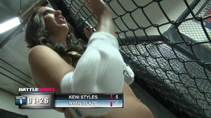 Porn Amazing: Whoever wins in the ring fucks the beautiful blonde