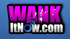 Wank it Now: 젖탱이를 빠는 거유 밀프