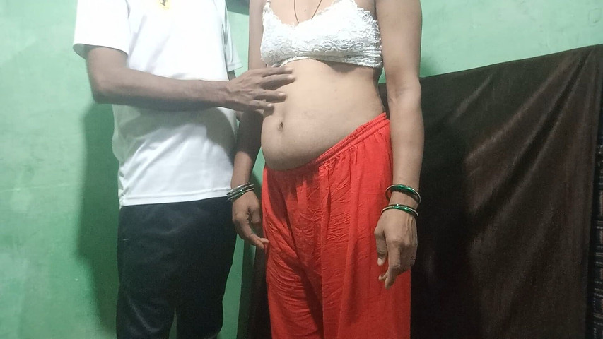 Desi Indian Pregnant Bhabhi Fucked While Standing (Gujarati couple)