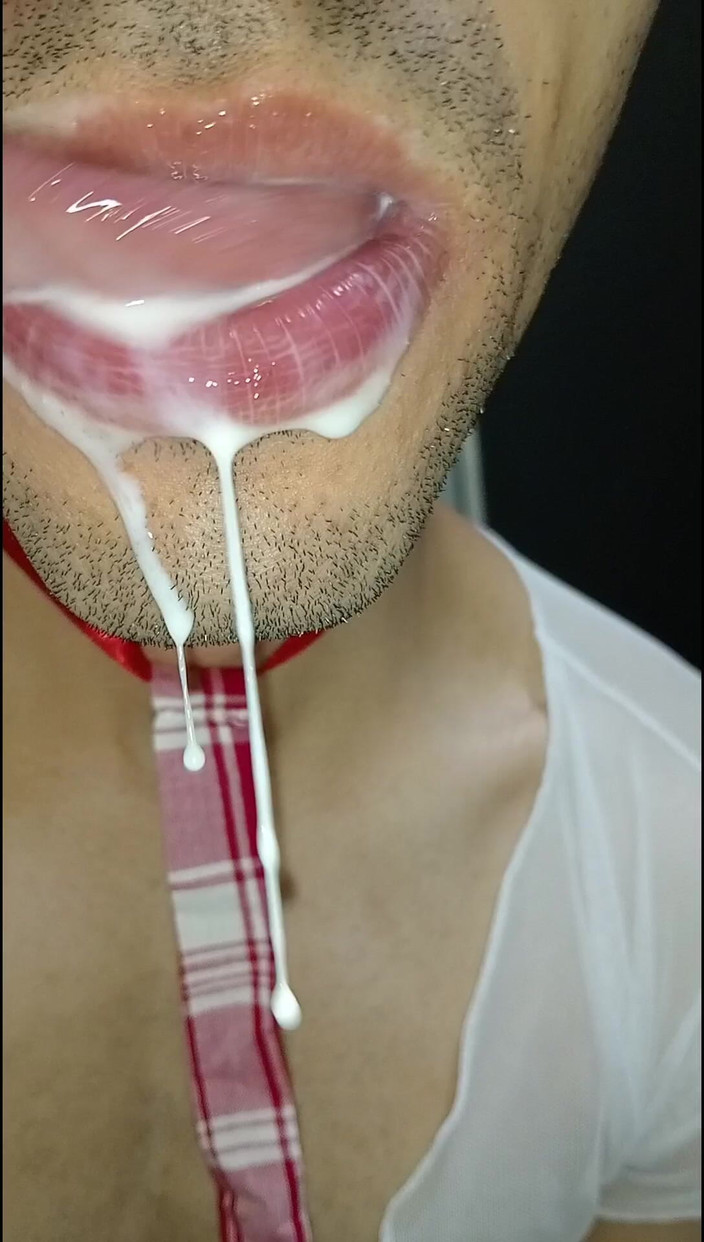 Rey rey: Cum in My Mouth, Play with Your Cum, and Swallow...