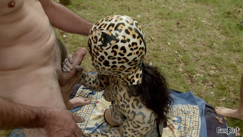 Cumbizz: Outdoor creampie gangbang 9 loving lives