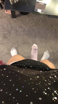 Swinging My Big Girl Cock Around