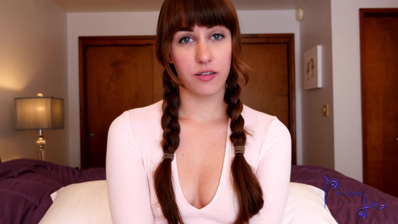 Princess Leia: Webcam fun with stepdad