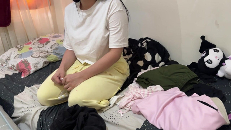 Milf latina n destefi: My Beautiful Shy Stepcousin Recording Video and Filling Her Pussy