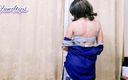 Bolly Karma: Stout meisje scheurt jurk en gaat naakt