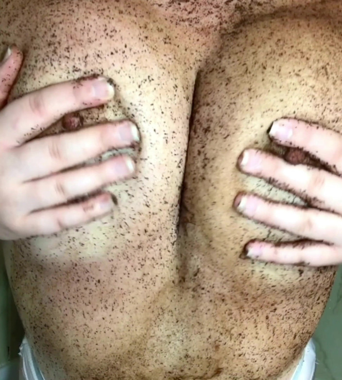 StasyBoo: StasyBoo busty teen in coffee cream