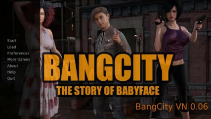 Visual Novels: BangCity část 18 - sperma na obličeji gang děvka