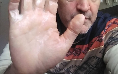 Setesesso7: Cumshot with Hand in Close-up Dirty with Sperm