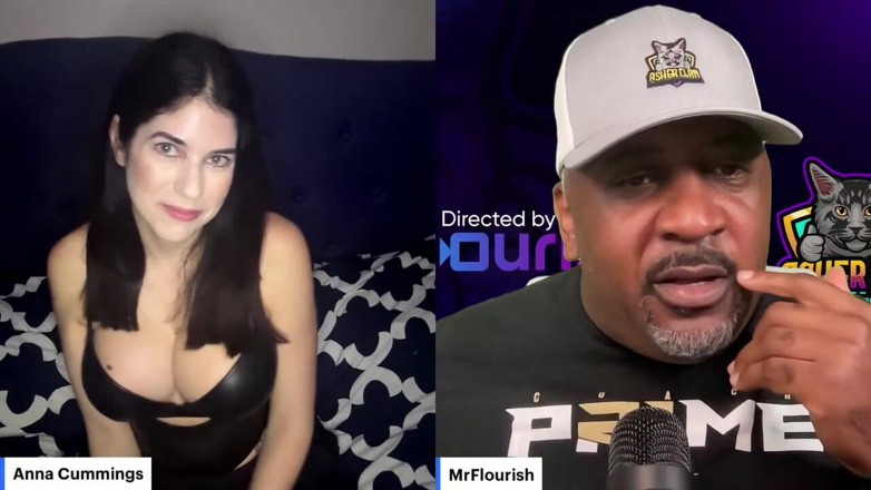 Mr Flourish Live: Mrflourish Podcast "The Morning After" s hostem dospělé hvězdou Annou Cummings