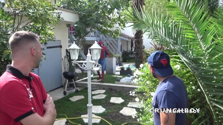 Gay fucked by surprise by straight friend: Bữa tiệc chơi không bao cao su vui vẻ với...