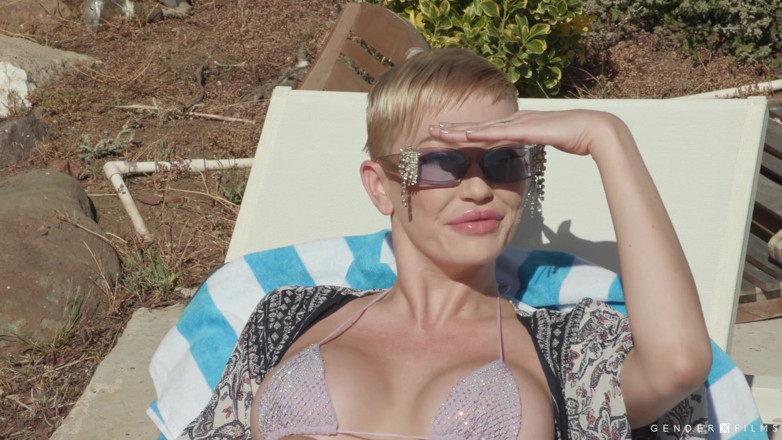 GenderX: Genderx Films - Trans Poolgirl Rails the Fuck Out of Big...