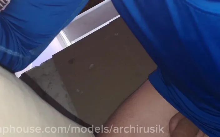 ArchiRusik: A Student on the Stairs Gives Her Ass a Fuck...