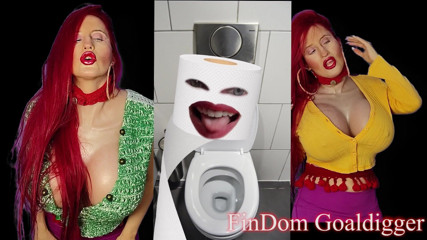 FinDom Goaldigger: แปลงร่างเป็นกระดาษชำระ