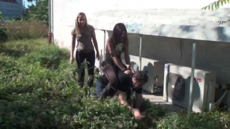 Femdom Austria: Let's Pet Play Outside