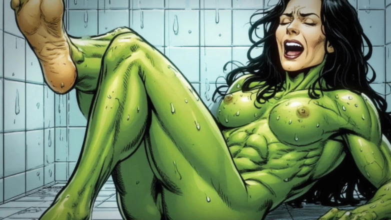 Octopussy Lovers Club: She Hulk: Die Verdorbene Lust an Einer Grünhäutigen Schlampe. MILF...