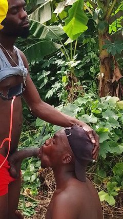 Africans men: Chupapollas grandes