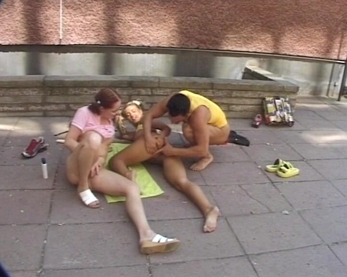 BB Video - Vintage Story: German Amateur Teen Outdoor Orgy Babe Anal Fucked #2