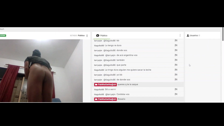 PablitaGatita: 最热辣的网络摄像头上的年轻男孩！