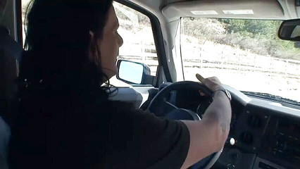 Oral Pleasures: Svůdná holka saje tvrdého ptáka v autě