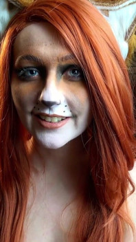 POV: Doświadczenie dominacji fox face paint