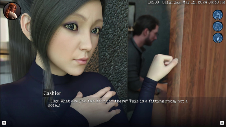 Johannes Gaming: 道徳の境界 12 エマとタイラーは、彼女がメイド服を着ていたときに公共の場でセックスしました