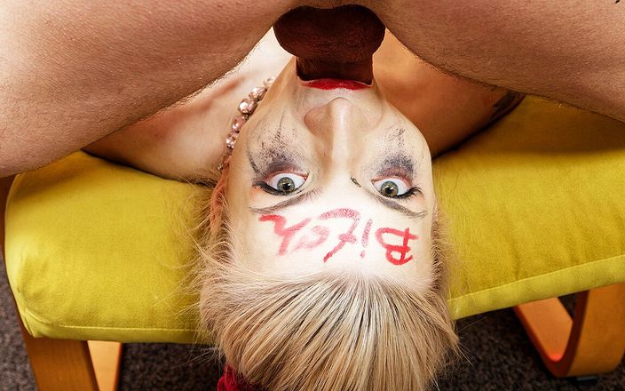 Crazy Mouth Meat: 苗条女孩极端的脸性交