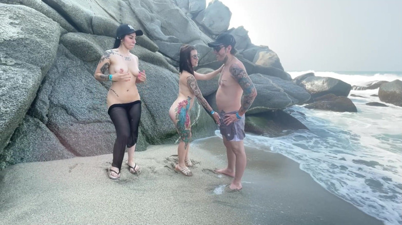 Zac the cuckold: Ik ben betrapt op volledig naakte seks op het strand -...