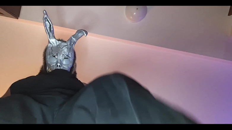 WolfgangWhite: Shoes and Socks Domination by Scary Bunny