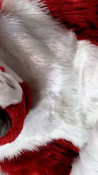 Furry in Full-body Fursuit Pisses on You, Then Cums Over Himself