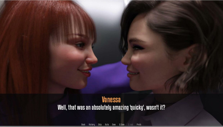 XXX Games Bunk: Anita's Internship - Gameplay - Roleplay - Lesbian Petite Teens Make Out in...