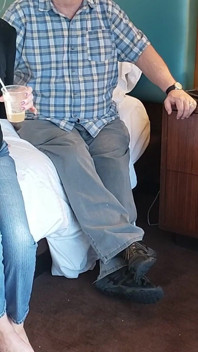 ¡Mi esposo fotógrafo Jack Ryan y yo nos preparamos para una escena de esposa caliente!