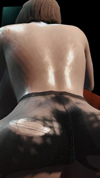 3D bbw sexy čínská manželka podvádí s mladým velkým ptákem