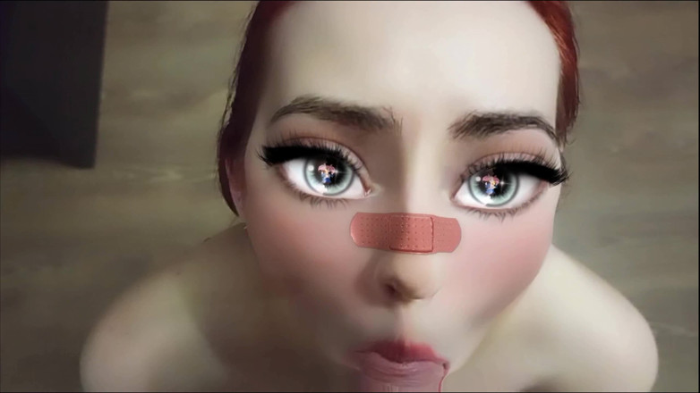 SexyFairyTale: 자지를 빨아주는 애니메이션 소녀