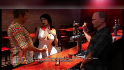 3DXXXTEEN2 Cartoon: Anna stolpert in sensiblen Situationen. 3D-porno, cartoon-sex