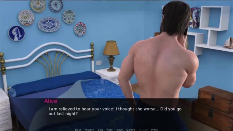 Visual Novels: Pine falls part 10