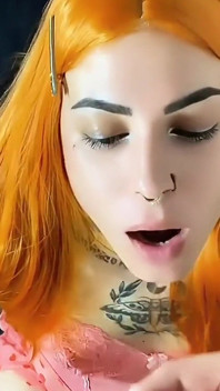 Nejlepší kouření od krásné trans holky Emma Ink v roce 2024