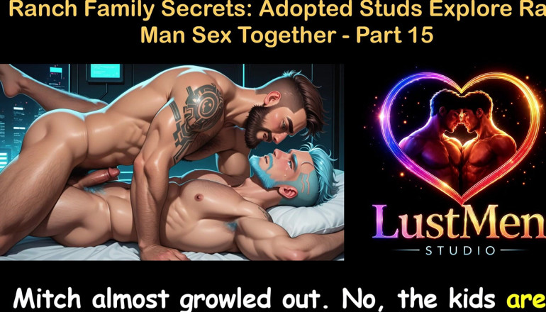 LustMen: English audio gay sex story - ranch step-family secrets: garanhões adotados...