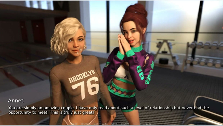 XXX Games Bunk: My Hotwife - Gameplay - Roleplay - Żona ssie siłowni trener wielki czarny kutas...
