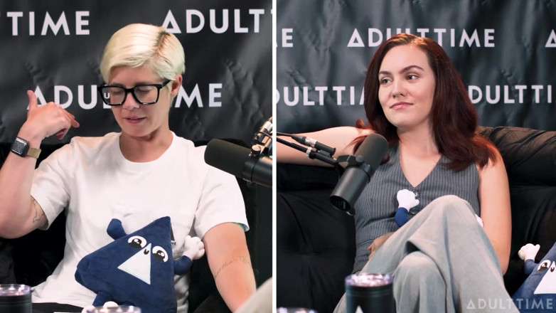 Adult Time Podcast: 이마에 문신을 한 밀프를 원하는 Freya Parker! 당신은 오히려, 성인 시간 팟 캐스트 것