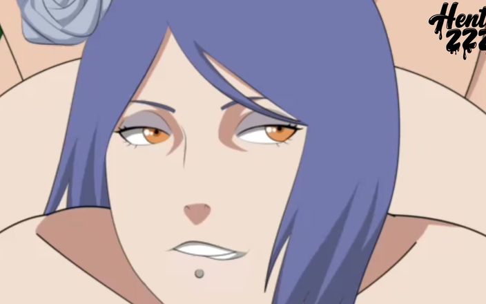 Hentai ZZZ: 视频 Konan 火影忍者成人动漫