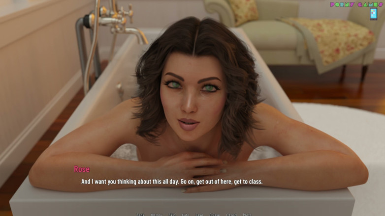 Porny Games: University Days by Greebo - Wrestling and Sex with a Goth...