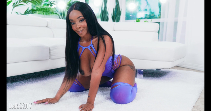 DarkkoTV: Lily Starfire En Doble Follada De Tetas Con Jonni Darkko...