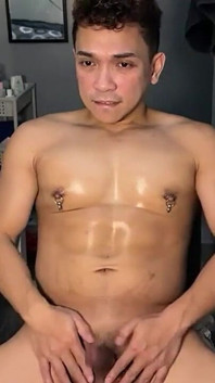 Nadržená Pinoy Twink se sexy na kameru
