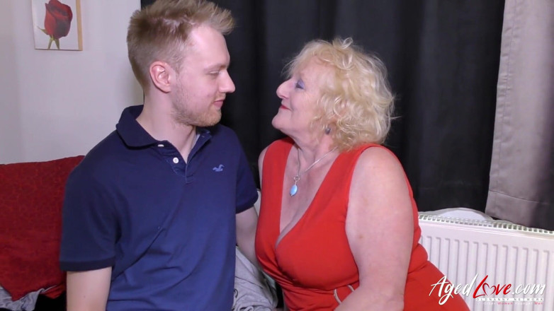 Old Nanny: AGEDLOVE - Claire Knight is a granny that will make you...
