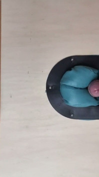 Fucking the Massage Table Below View