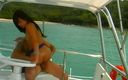 Anna Bell Peaks: Gorąca brazylijska dziewczyna Uzyskiwanie analnie zerżnięta na łodzi