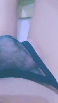 POV Young Asian Tgirl Masturbation and Cum Twice